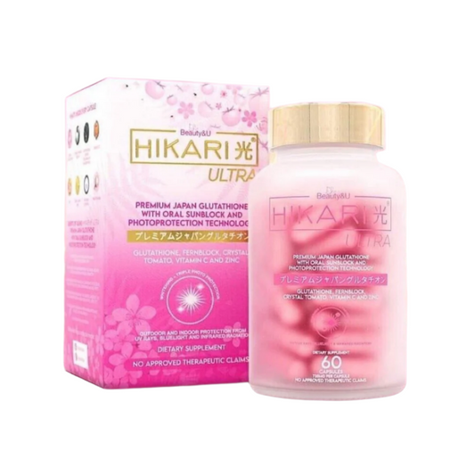 Hikari ULTRA Premium Japan Glutathione w Oral Sunblock Technology - 60 capsules