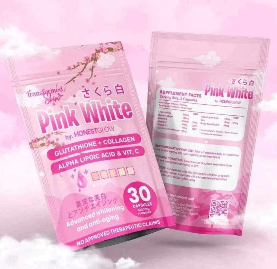 Honest Glow Pink White (Glutathione + Collagen) by Transformed Skin | Love Rys Australia LOVE RYS AUSTRALIA Honest Glow Pink White (Glutathione + Collagen) by Transformed Skin | Love Rys Australia LOVE RYS AUSTRALIA