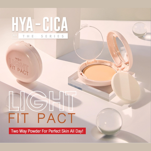 IN2IT Light Fit Pact 2-Way Powder SPF25 PA+++ 10g | Choose Shade