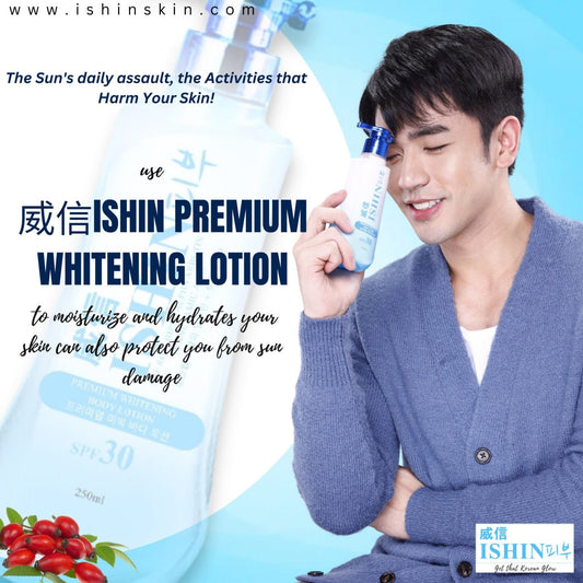Ishin Premium Whitening Body Lotion SPF30 250mL