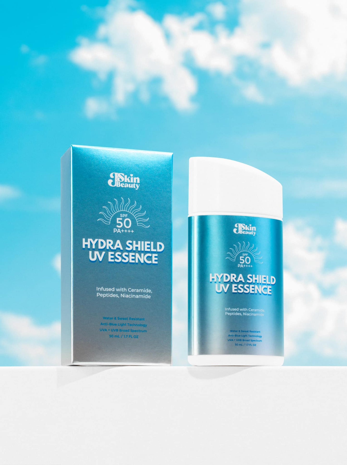 J Skin Beauty Hydra Shield UV Essence SPF50 PA++++ 50ml