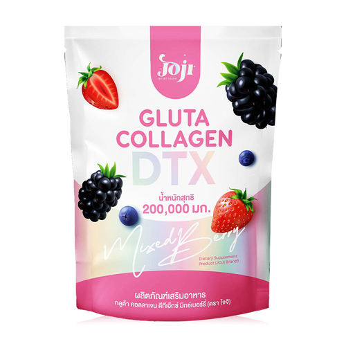 Joji Gluta Collagen DTX (Mixed Berry) 200,000mg - 20g x 10 sachets