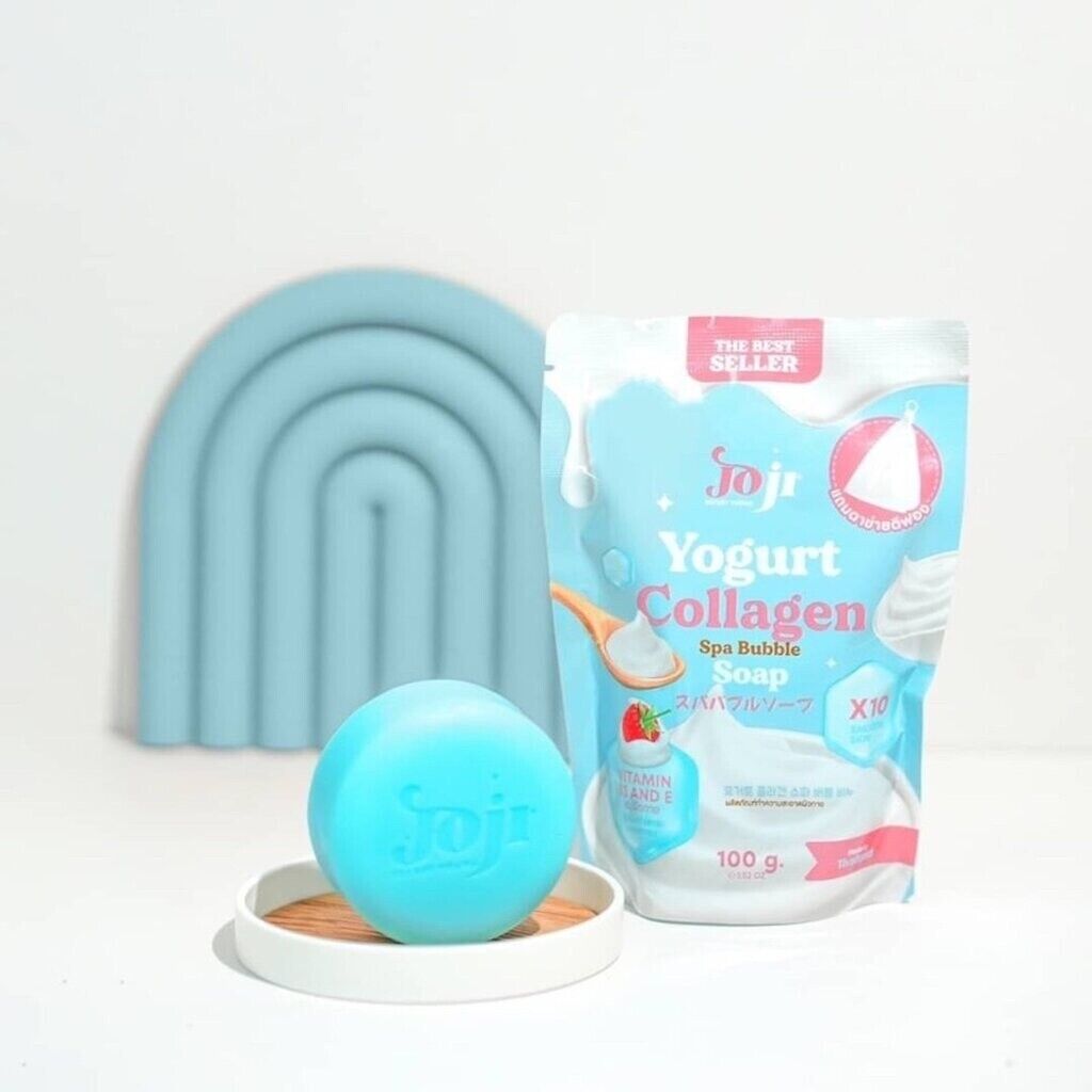 Joji Yogurt Collagen Spa Bubble Soap 100g
