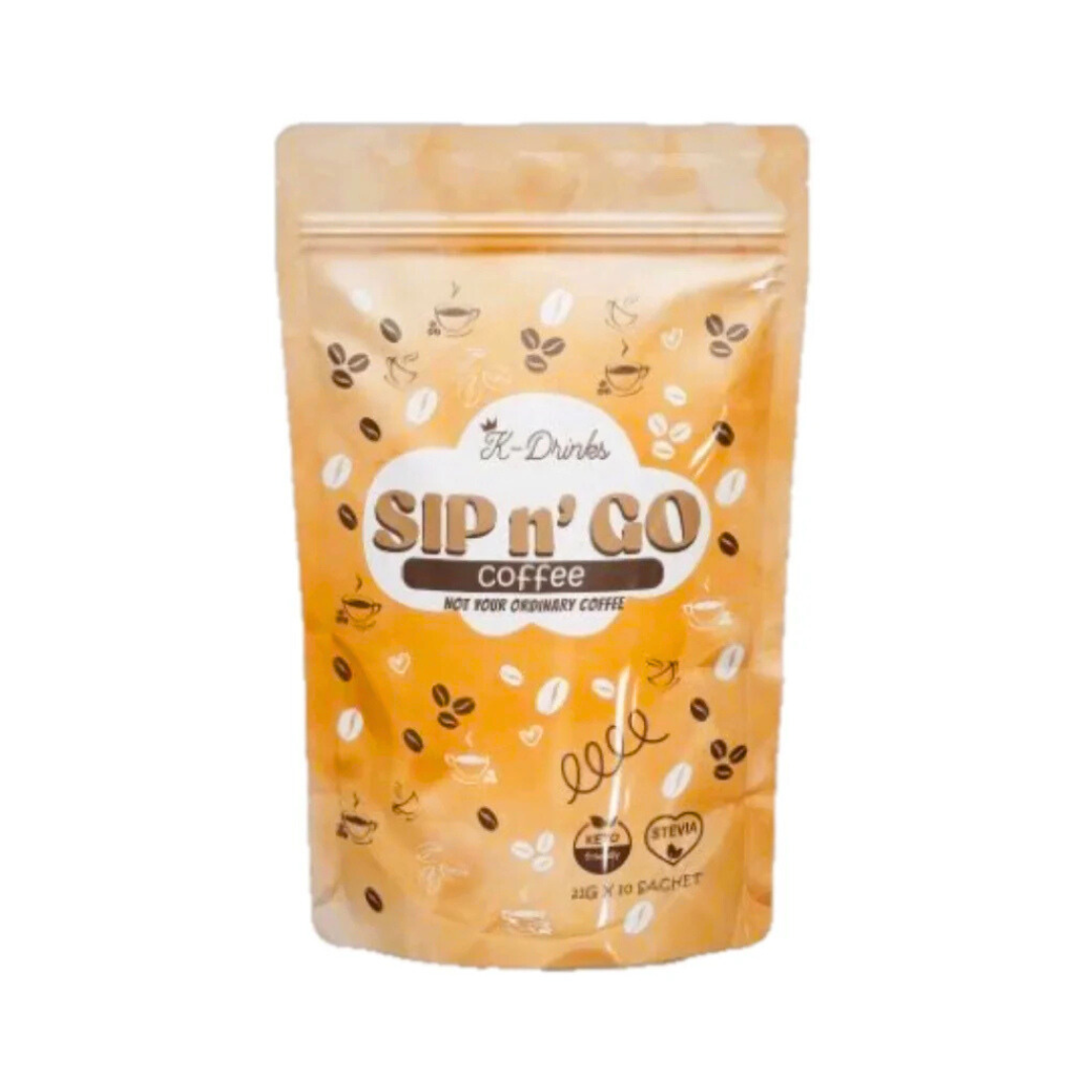 K-DRINKS Sip N' Go Coffee - 10 Sachets