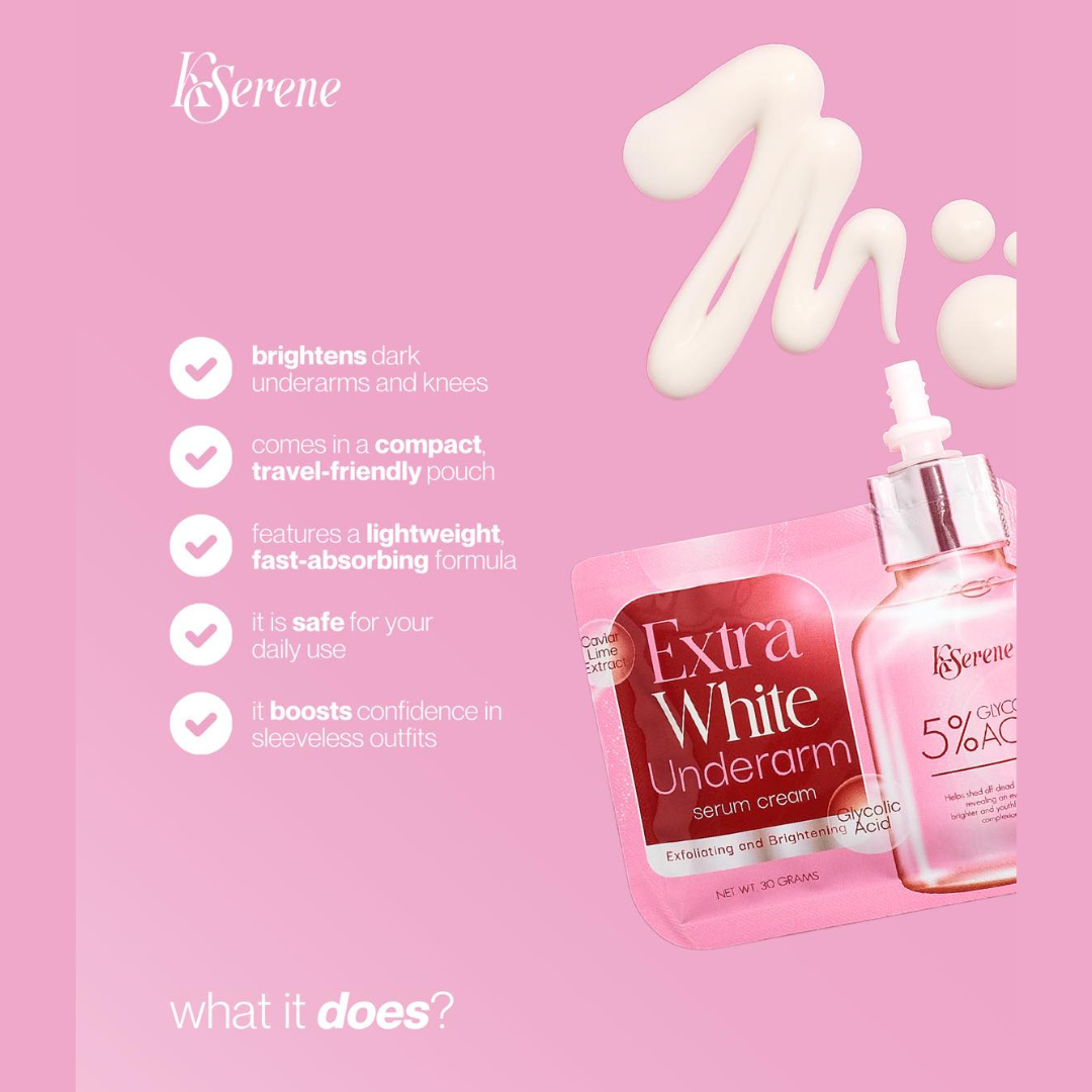 KSERENE Extra White Underarm Serum Cream 30g