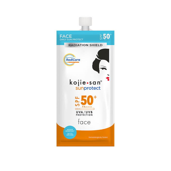 Kojie San Face Daily Sun Protect SPF50+ PA+++ UVAUVB Protection 15g Sachet