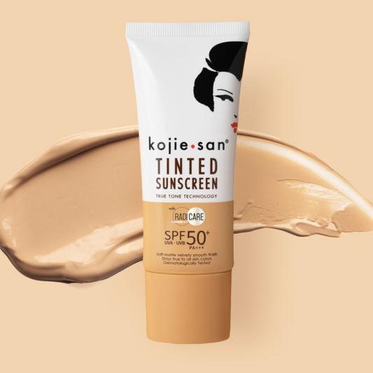 Kojie San Tinted Sunscreen SPF 50+ PA+++ UVAUVB 50g
