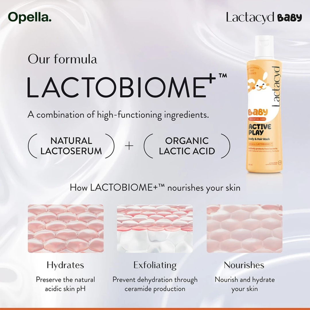LACTACYD Baby Hair & Body Wash (Active Play) 250ml