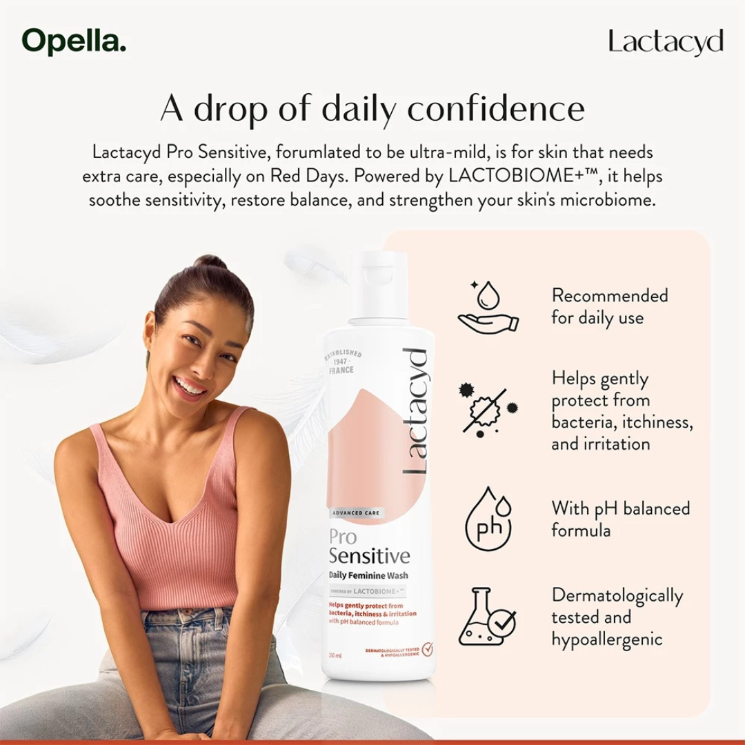LACTACYD Feminine Wash (Pro Sensitive) 250ml