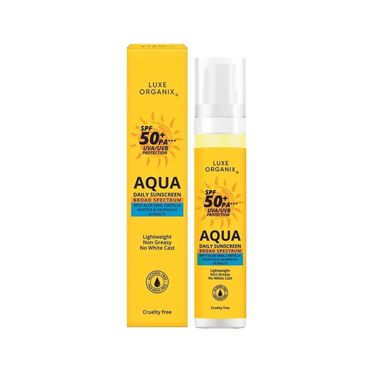 LUXE ORGANIX Aqua Daily Sunscreen (SPF50+ PA+++) 50ml