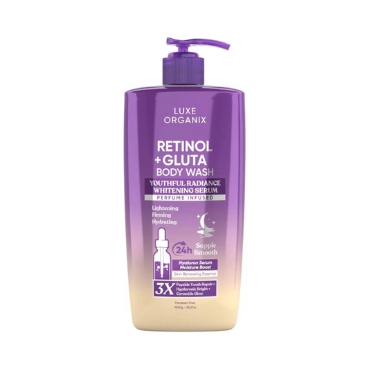 LUXE ORGANIX (Retinol + Gluta) Perfumed Infused Serum Body Wash 1000g