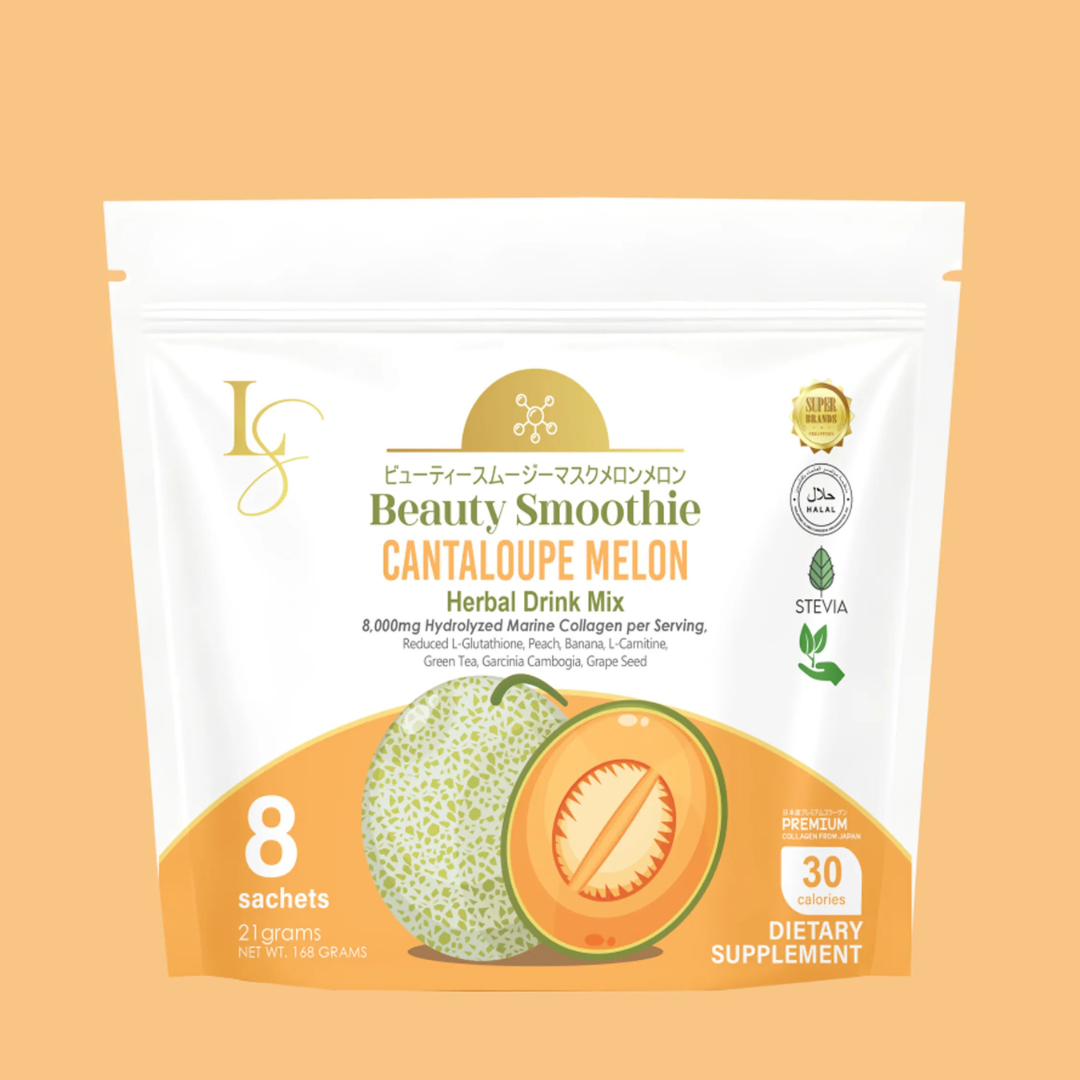 LUXE SLIM Beauty Smoothie (Cantaloupe Melon) Sachets | Choose Variant
