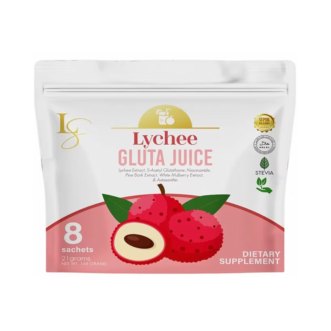 LUXE SLIM Lychee Gluta Juice 21g x 8 Sachets