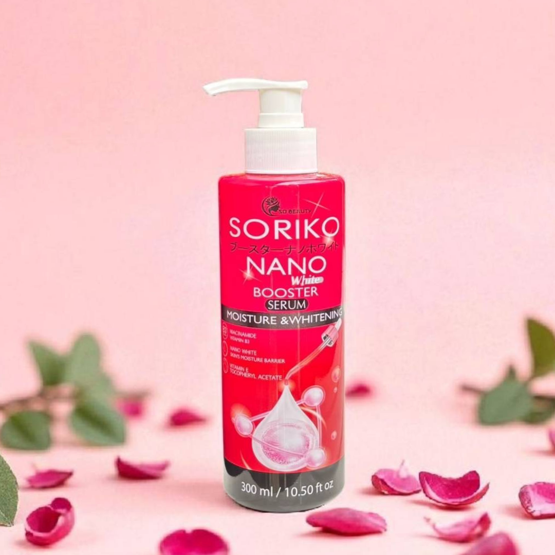 SORIKO Nano White Booster Serum (Moisture & Whitening) by SO BEAUTY 300ml