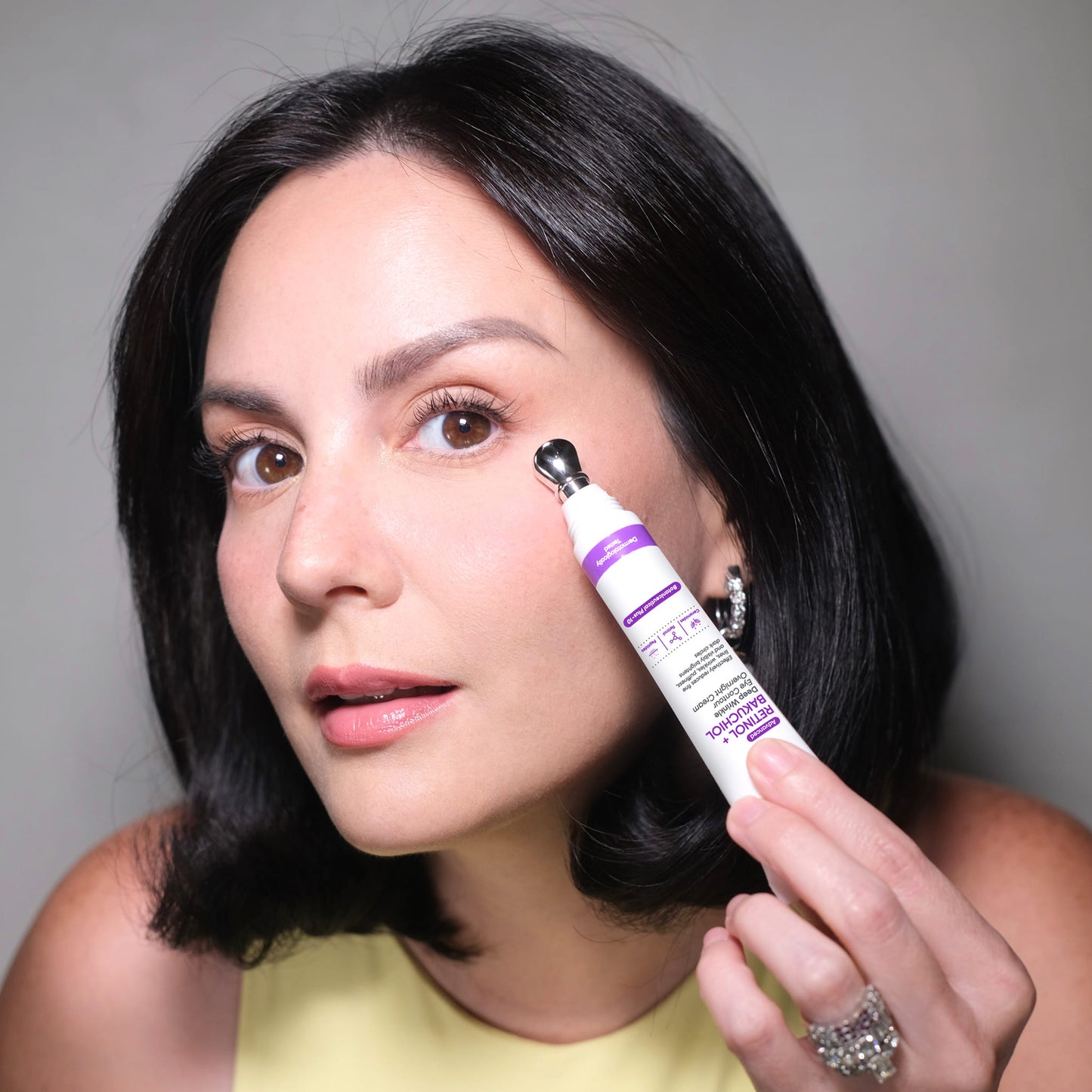 Luxe Organix Advanced Retinol + Bakuchiol Deep Wrinkle Eye Contour Overnight Cream
