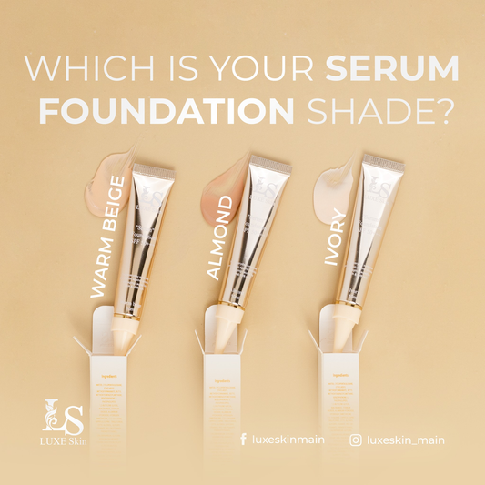 Luxe Skin Serum Foundation SPF50+++  20mL (Travel Size)