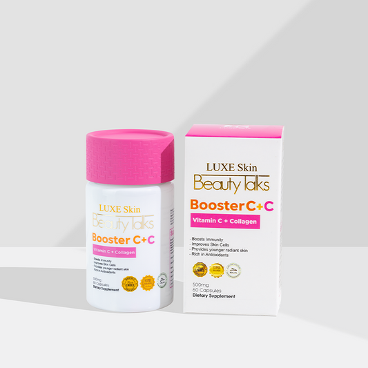 Luxe Slim Beauty Talks Booster C + C (Vitamin C + Collagen) 60 Capsules