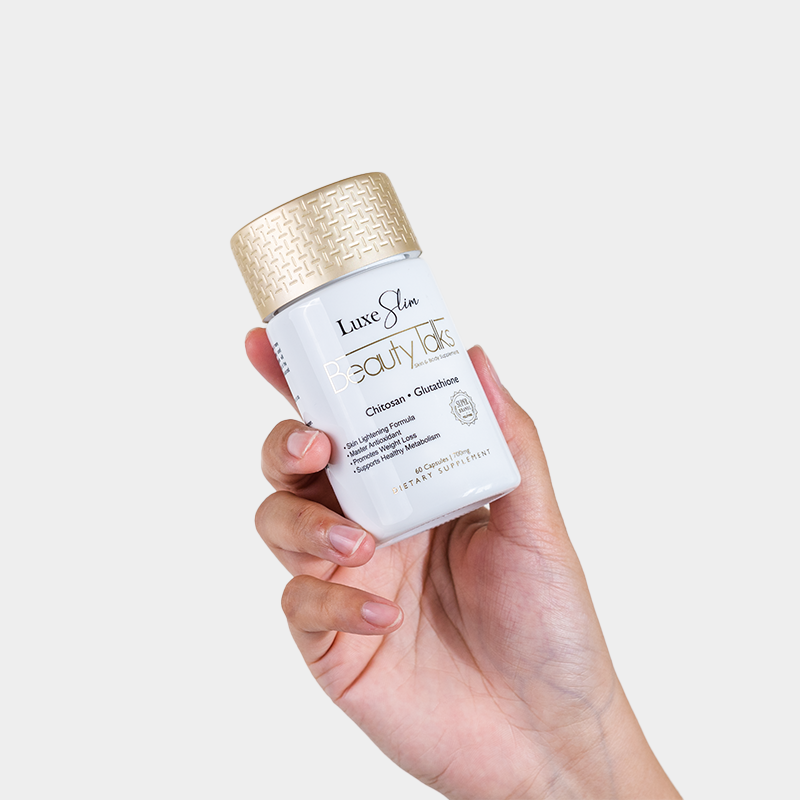Luxe Slim Beauty Talks (Glutathione, Collagen, Chitosan) 60 Capsules