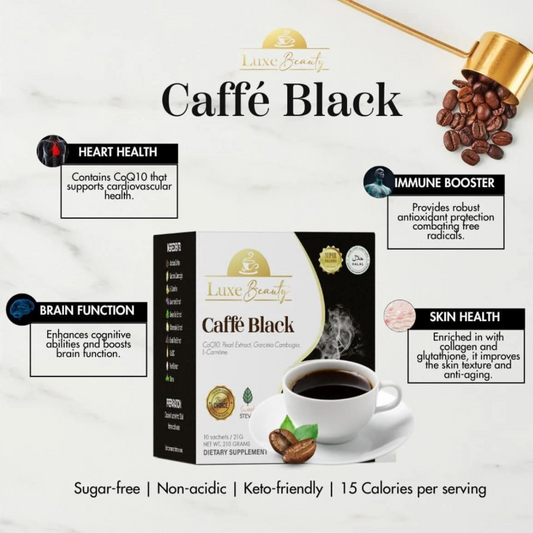 Luxe Slim Caffe Black 21g x 10 sachets