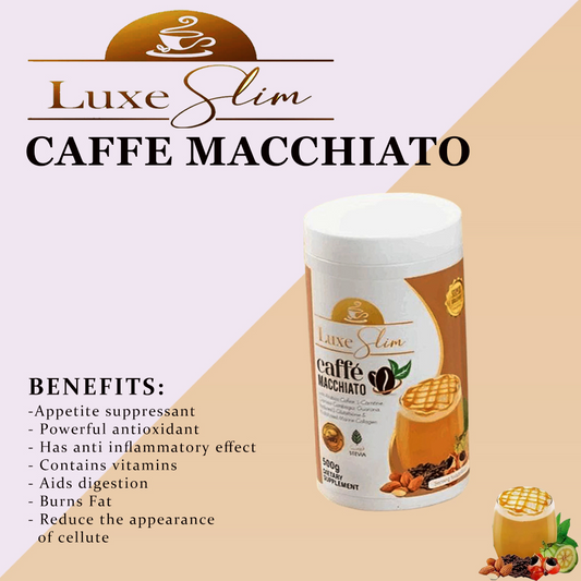 Luxe Slim Caffe (Macchiato) - Half Kilo Jar