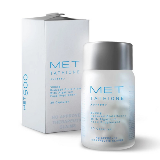 MET Tathione (Glutathione 500mg with Algatrium) - 30 Capsules