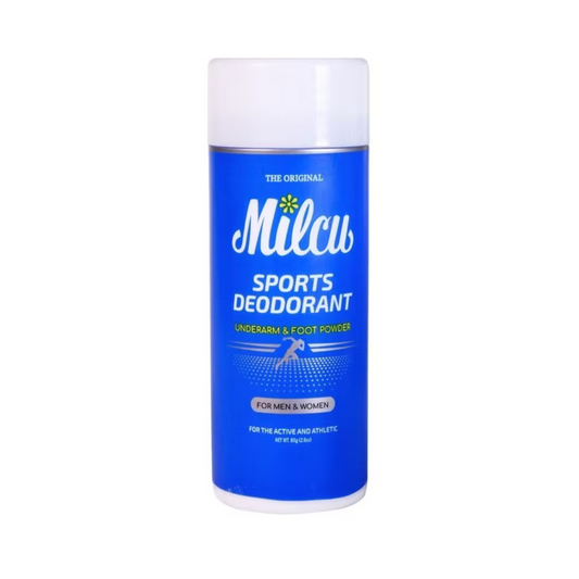 MILCU Sports Deodorant Underarm and Foot Powder 80g