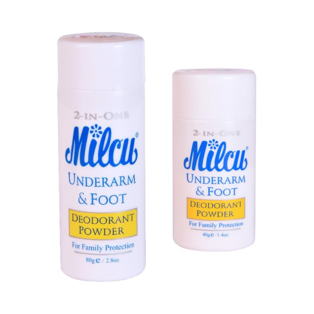 MILCU Underarm & Foot Deodorant Powder