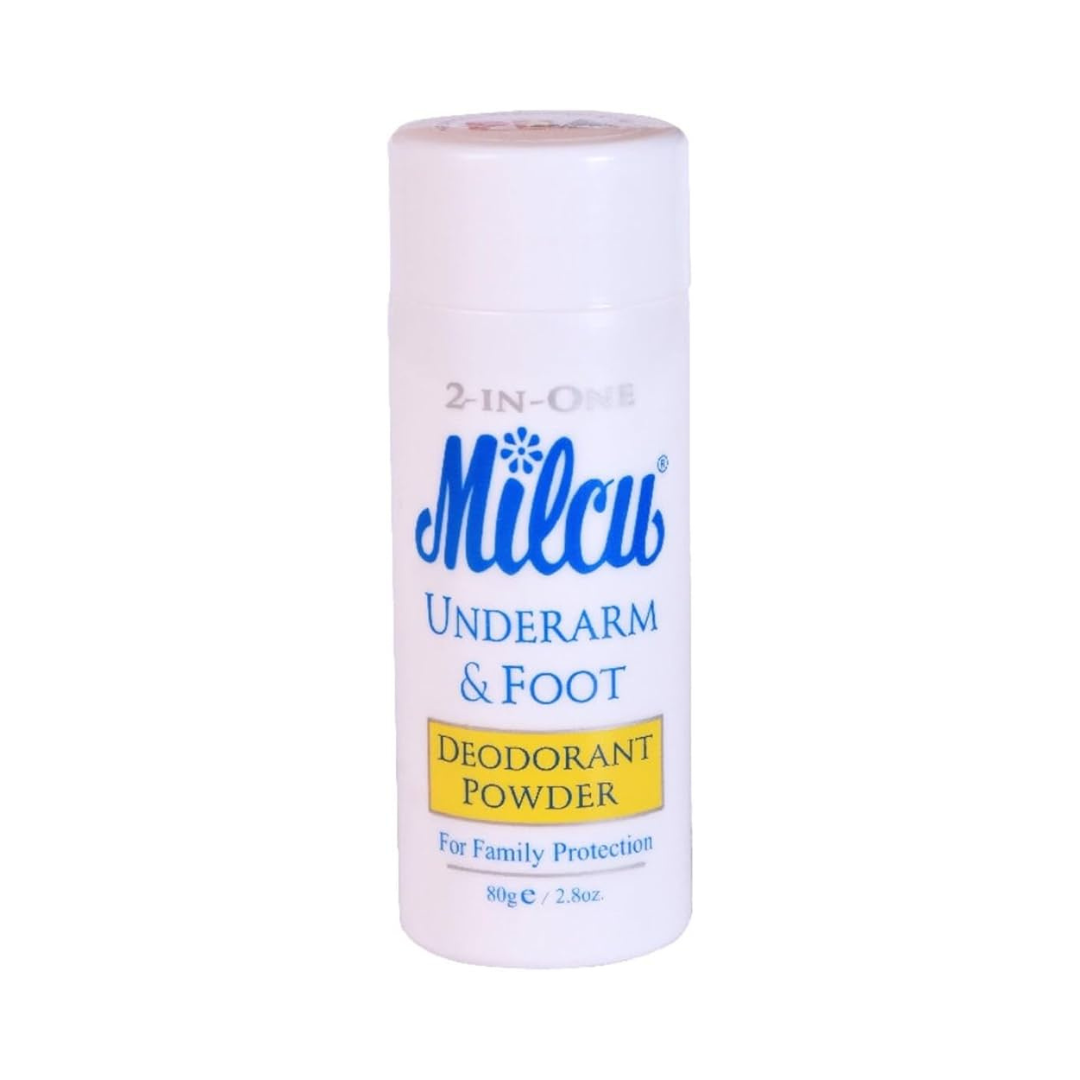 MILCU Underarm & Foot Deodorant Powder 80g