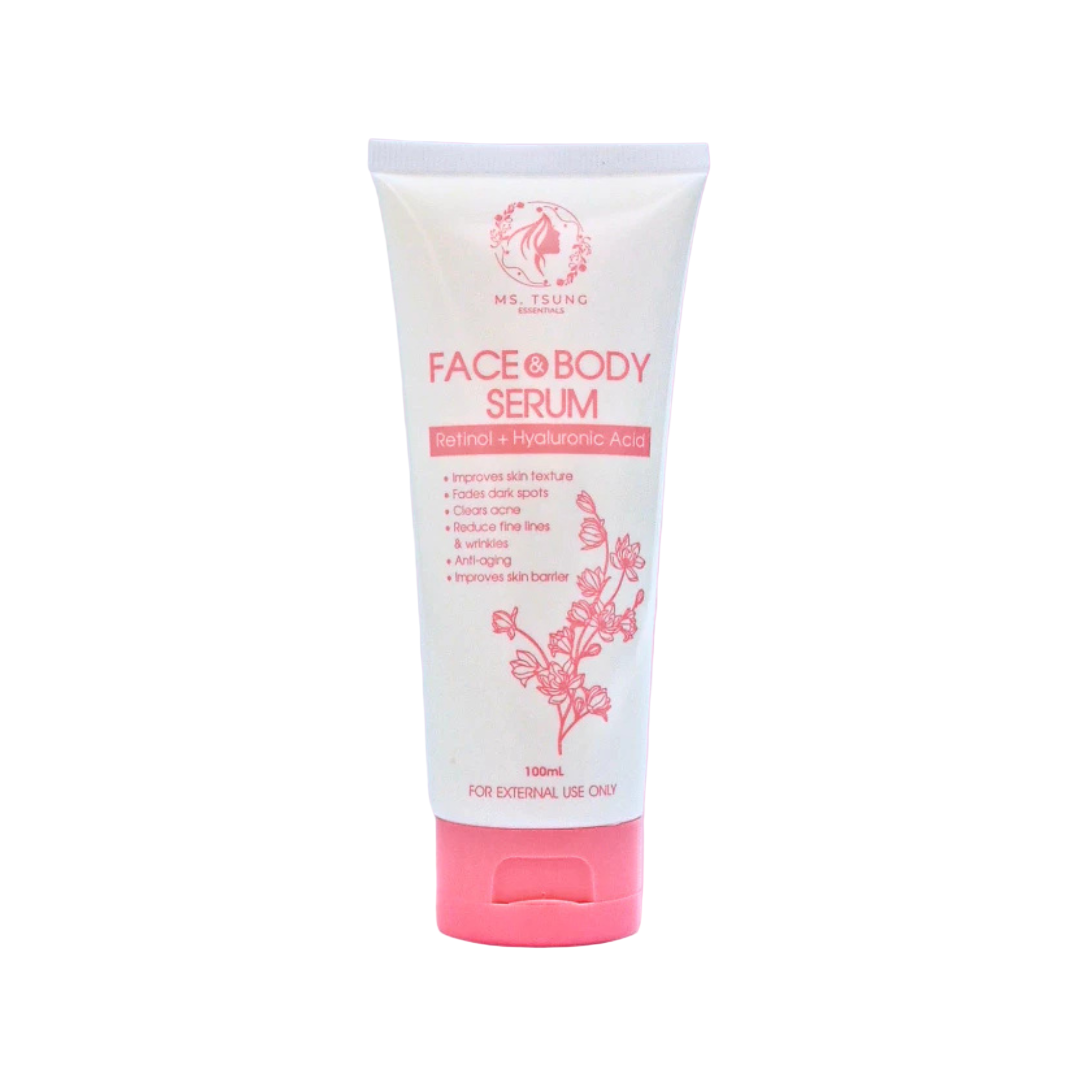 MS. TSUNG Face & Body Serum (Retinol + Hyaluronic Acid) 100ml