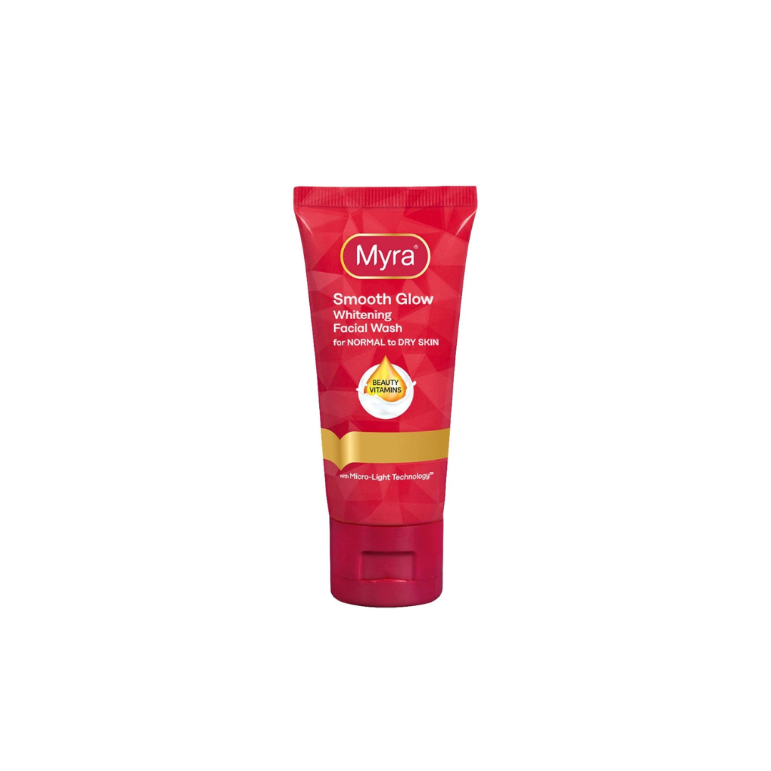 Myra Smooth Glow Whitening Facial Wash 50ml