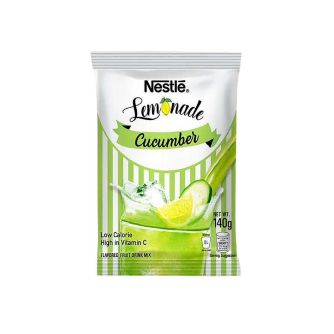 NESTLE Lemonade Cucumber Flavored Fruit Drink Mix 140g