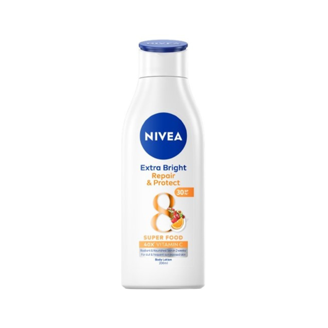 NIVEA Extra Bright Body Lotion (Repair & Protect, SPF30 PA++) 200ml