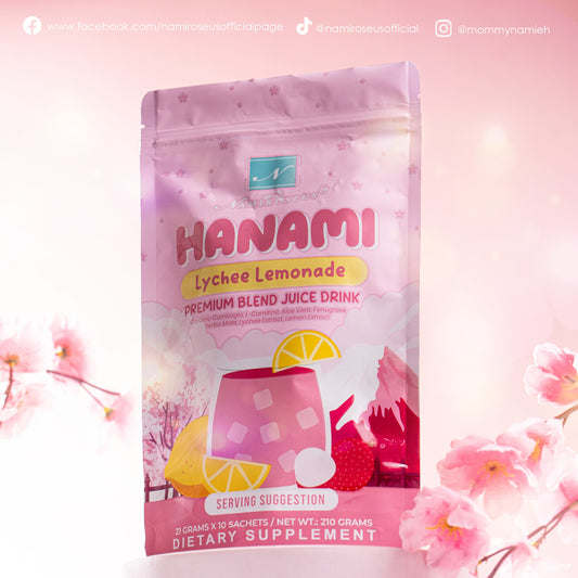Namiroseus Hanami Lychee Lemonade Premium Blend Juice Drink - Net Wt. 210g