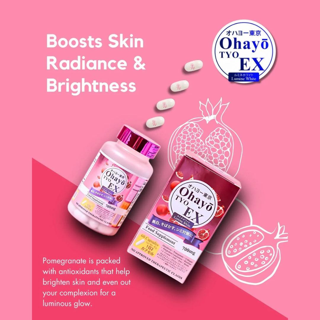 OHAYO TYO EX Lumine White - 60 Capsules