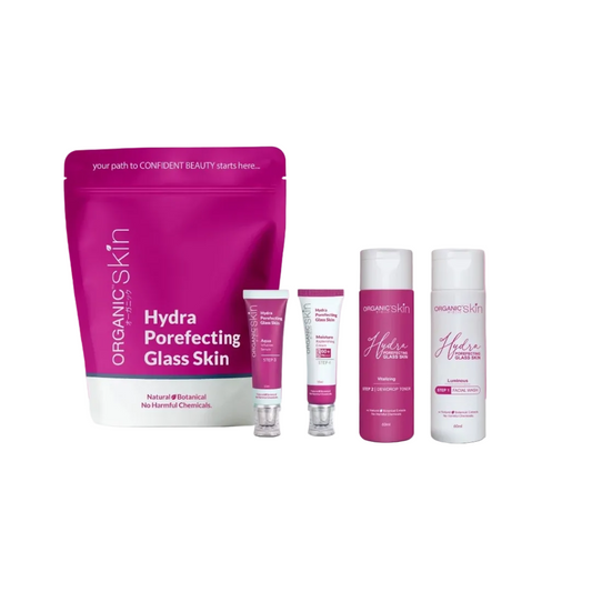 ORGANIC SKIN Hydra Porefecting Glass Skin poreless set 2