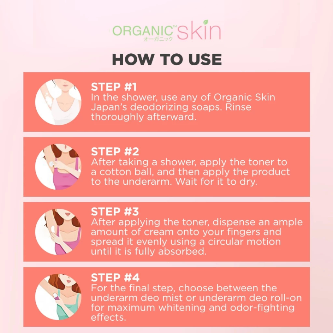 ORGANIC SKIN Intensive Lightening Deo Mist 60ml