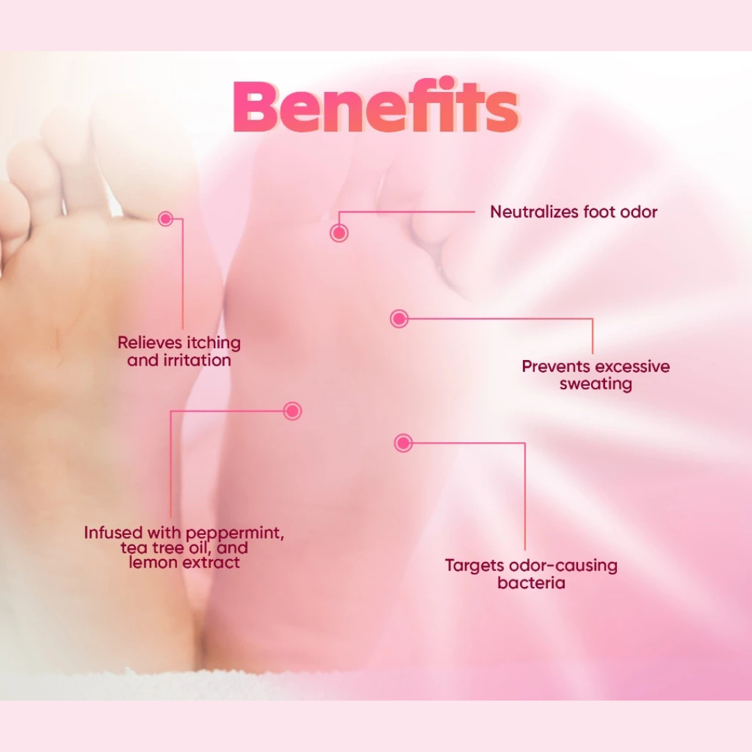 ORGANIC SKIN Intimate Foot Spray Deodorizing Mist 60ml