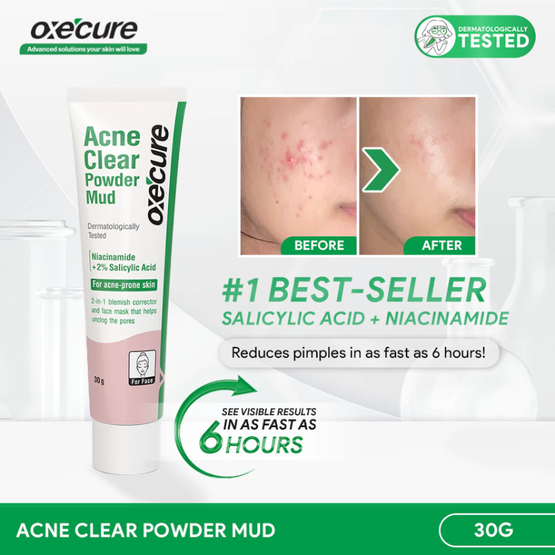 Oxecure Acne Clear Powder Mud 30g
