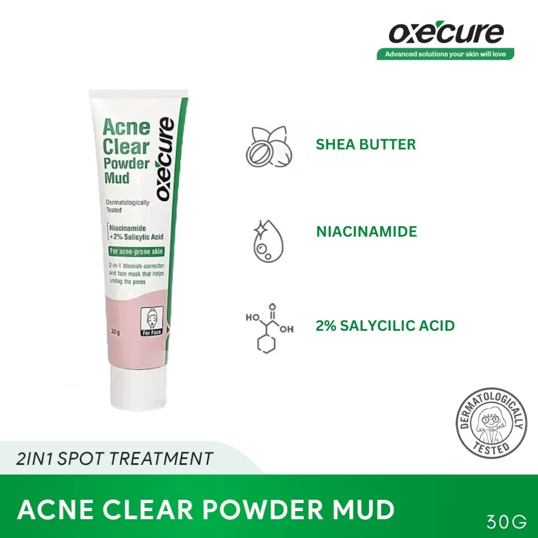 Oxecure Acne Clear Powder Mud 30g