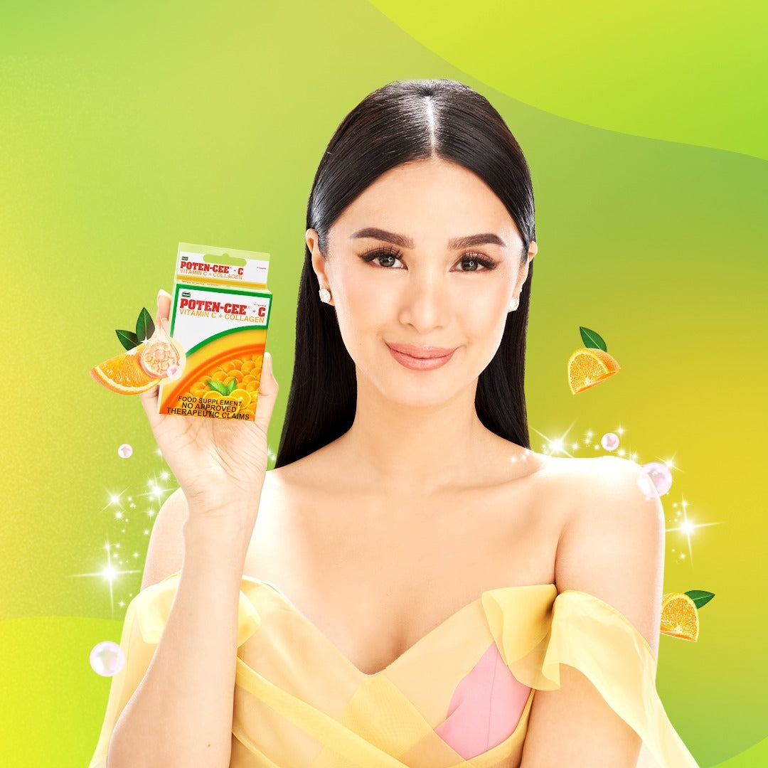 POTENCEE Vitamin C + Collagen (10 Capsules)