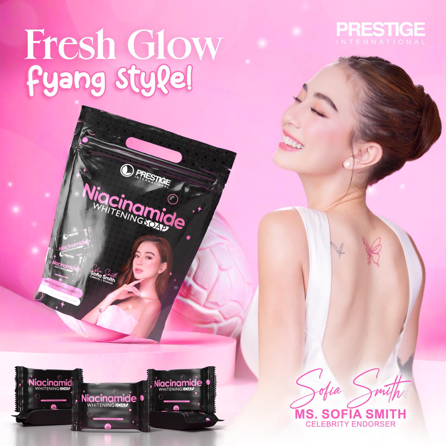 PRESTIGE Niacinamide Whitening Soap