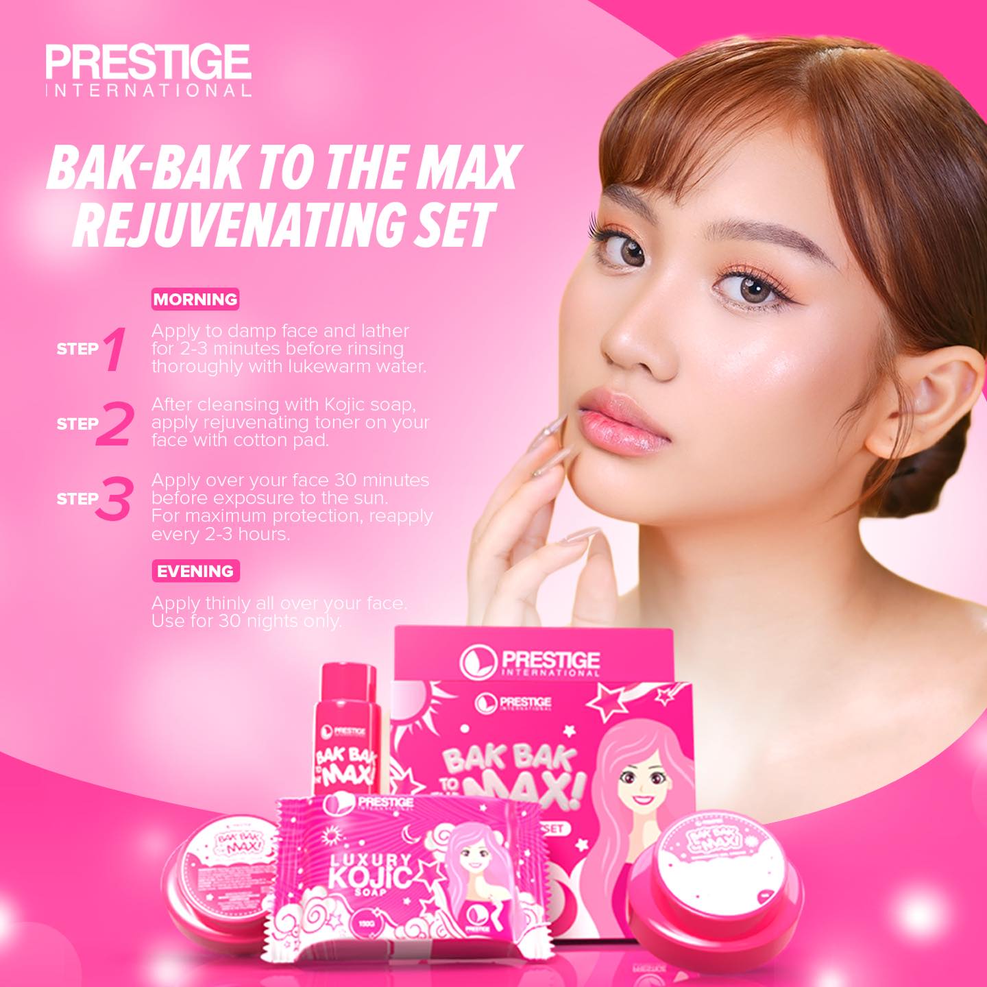 PRESTIGE Rejuvenating Set (Bak Bak To The Max)