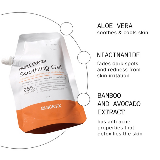QUICKFX Pimple Eraser Soothing Gel 100ml