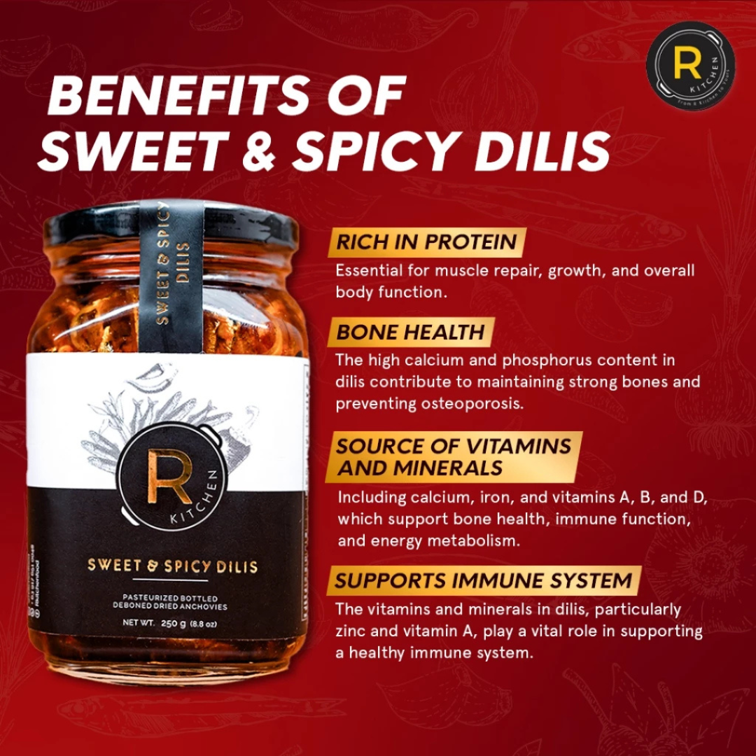 R KITCHEN Sweet and Spicy Dilis 250g