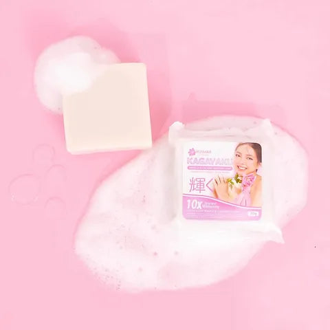 Rosmar Kagayaku Vanilla Bleaching Whipped Soap 70g