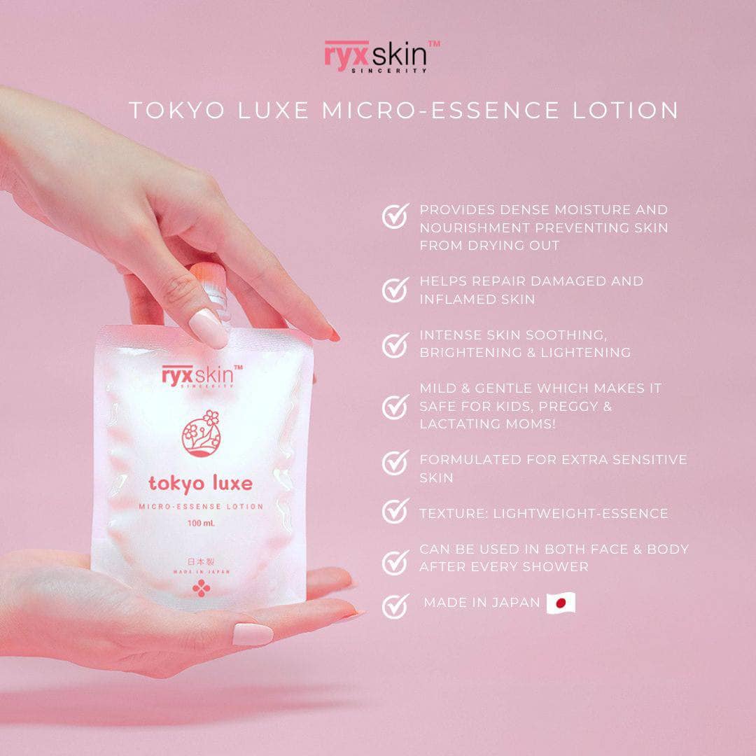 RyxSkin Sincerity Tokyo Luxe Micro-Essense Lotion 100mL