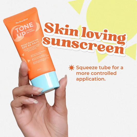 SCHADES Tone Up UV Block Day Cream (Broad Spectrum SPF50 PA++) 60ml