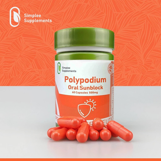 SIMPLEE SUPPLEMENTS Polypodium Oral Sunblock 500mg - 60 Capsules