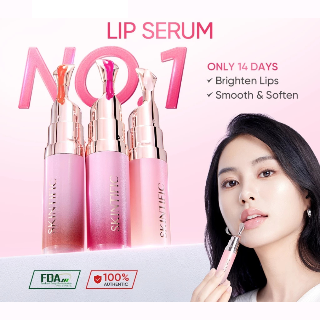 SKINTIFIC Lip Serum 6.5ml | Choose Shade