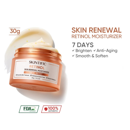 SKINTIFIC Retinol Skin Renewal Moisturizer (Skin Reset) 30g